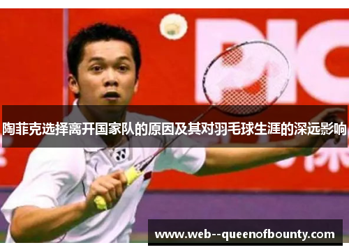 陶菲克选择离开国家队的原因及其对羽毛球生涯的深远影响